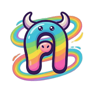 Thai Letter Tracer icon: Kaw Kwai the buffalo (ค)